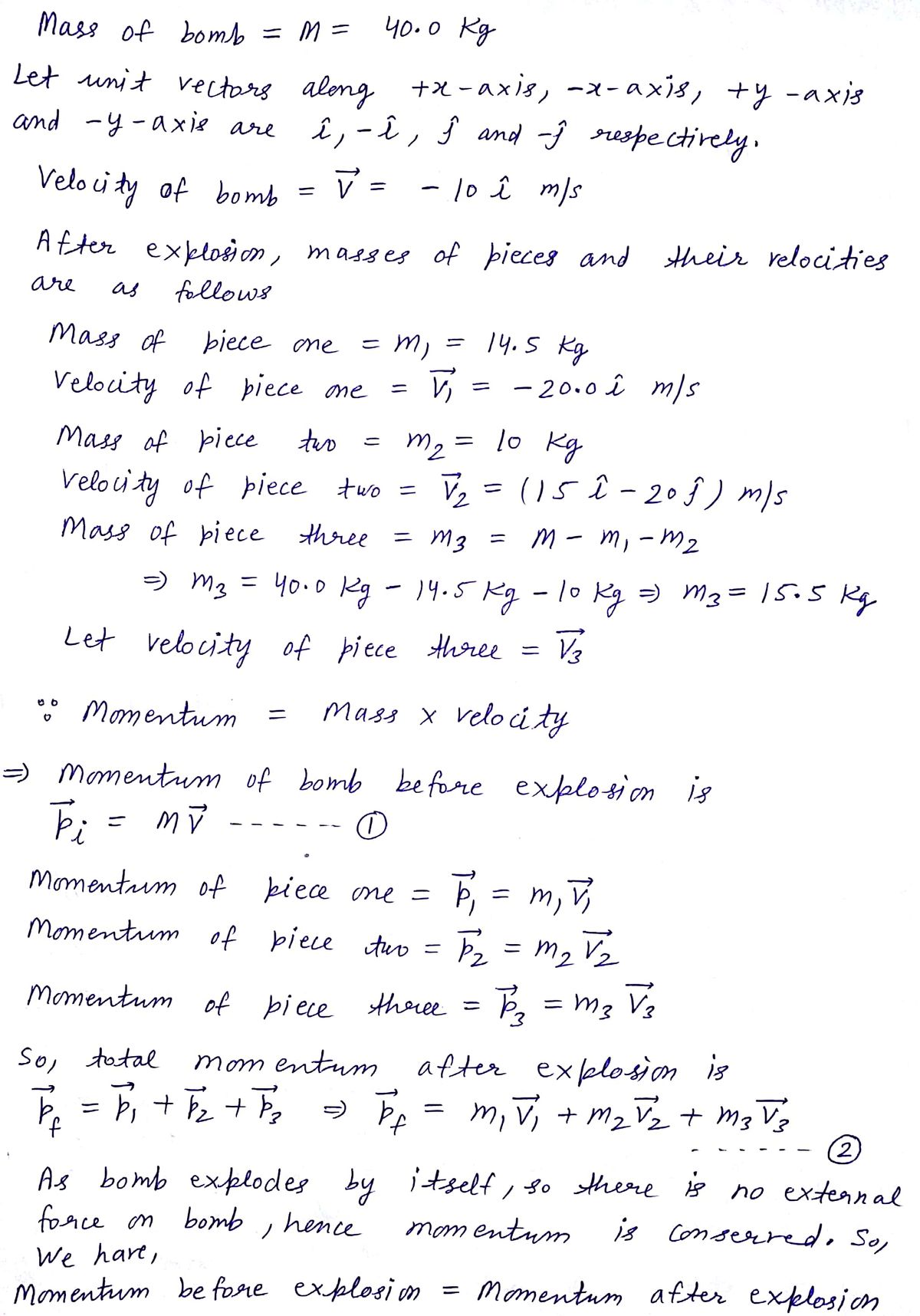 Advanced Physics homework question answer, step 2, image 1